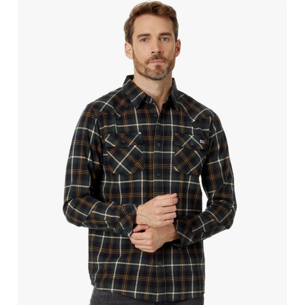 Salty Crew Man's Size S - Herdsman Flannel